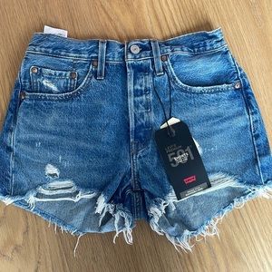 Brand new Levi’s 501 High Rise shorts